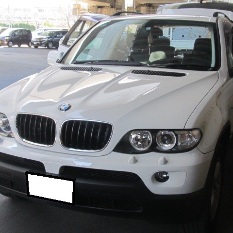 BMW X5 E53 カーナビ、バックカメラ 千葉県市川市 出張取付サムネイル